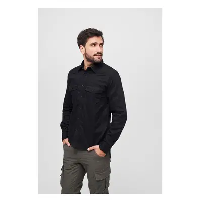 Brandit Flanellshirt black