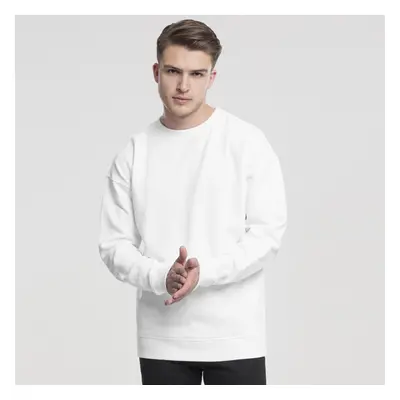 Férfi pulóver Urban Classics Sweat Crewneck white