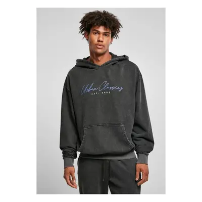 Urban Classics Script Logo Hoody black