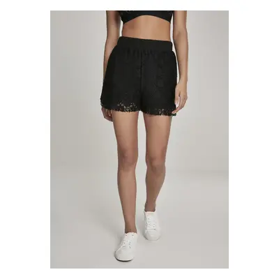 Urban Classics Ladies Laces Shorts black