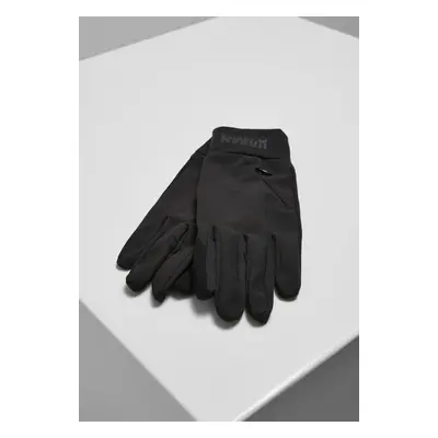 Urban Classics Logo Cuff Performance Gloves black