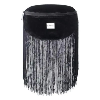 Övtáska Spiral Velvet Tassels Black BL Label Bum Bag