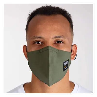 Arc Mask Alpha Industries Label Face Mask Olive