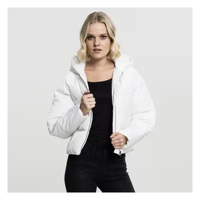 Urban Classics Ladies Hooded Oversized Puffer Jacket offwhite