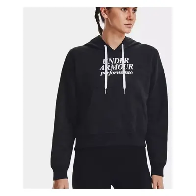 Under Armour Essential Script Hoodie-BLK