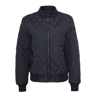 Urban Classics Ladies Diamond Quilt Nylon Jacket navy