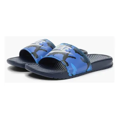 Nike Benassi Just Do It Print Navy