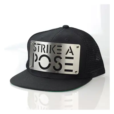 Karl Alley Strike A Pose Mesh Snapback Black Silver