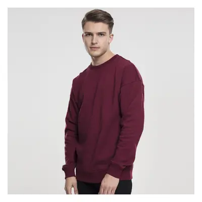 Férfi pulóver Urban Classics Sweat Crewneck port