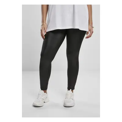 Urban Classics Ladies Imitation Leather Leggings black