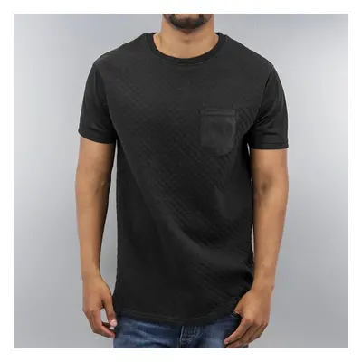 Just Rhyse Quilted T-Shirt Black