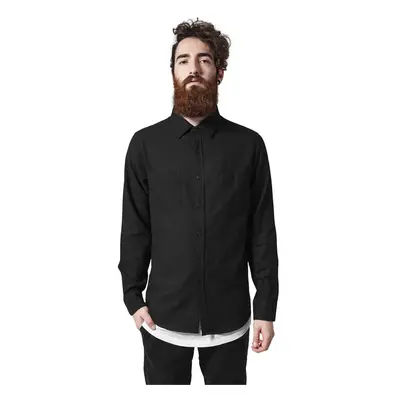 Urban Classics Checked Flanell Shirt blk/blk