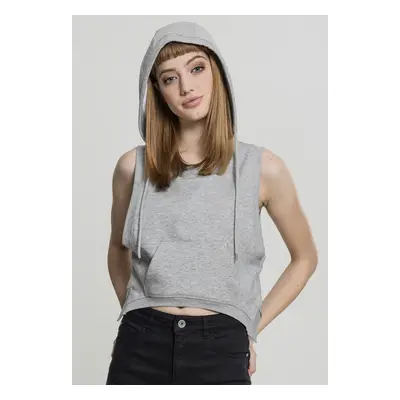 Urban Classics Ladies Hooded Terry Tank grey