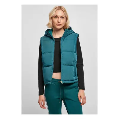 Urban Classics Ladies Recycled Twill Puffer Vest jasper