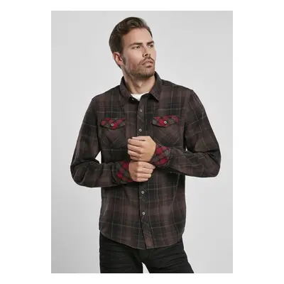 Brandit Duncan Checked Shirt brown