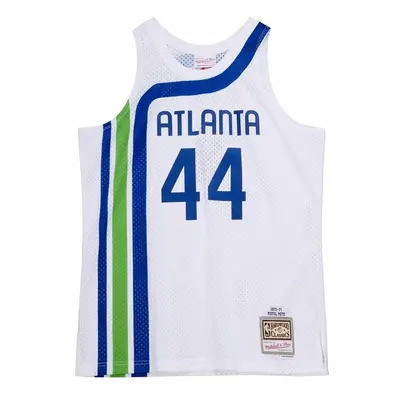 Mitchell & Ness Atlanta Hawks #44 Pete Maravich Swingman Jersey white