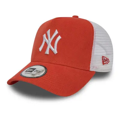 Sapka New Era 9Forty A Frame Trucker Cap NY Yankees Micro Cord Orange