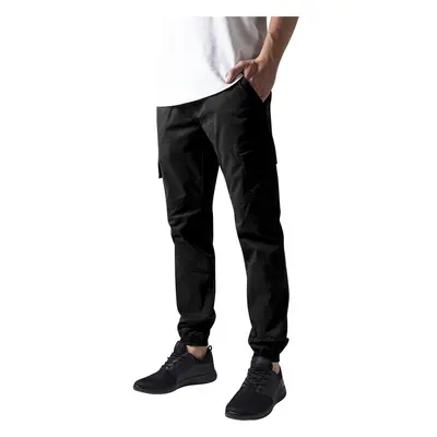 Urban Classics Washed Cargo Twill Jogging Pants black