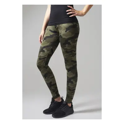 Urban Classics Ladies Camo Leggings wood camouflage