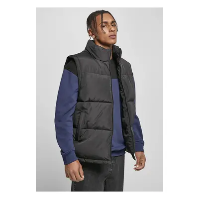 Urban Classics Block Puffer Vest black/black