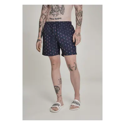 Urban Classics Pattern?Swim Shorts flamingo