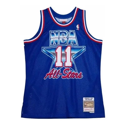 Mitchell & Ness All Star West 1992 #11 Karl Malone Swingman Jersey royal