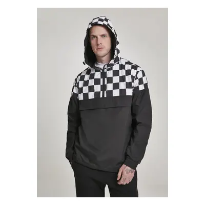 Urban Classics Check Pull Over Jacket blk/chess