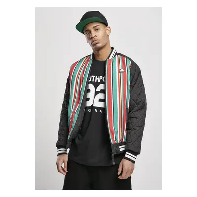 Southpole Stripe College Jacket multicolor