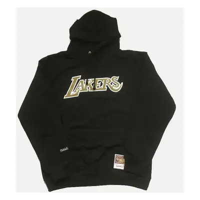 Mitchell & Ness sweatshirt Los Angeles Lakers NBA Gold Team Logo Hoody black