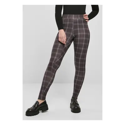 Urban Classics Ladies Soft AOP Leggings blackcheck