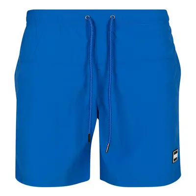 Urban Classics Block Swim Shorts cobalt blue