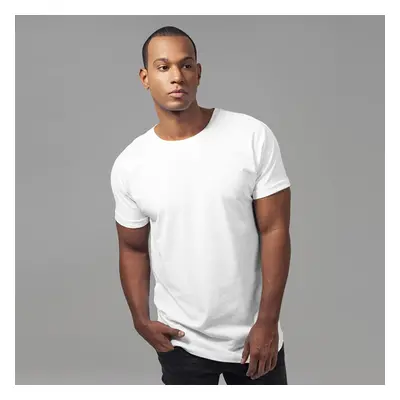 Urban Classics Long Shaped Turnup Tee white