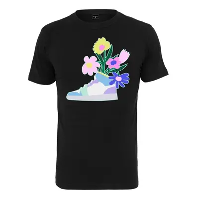 Mr. Tee Ladies Flower Sneaker Tee black