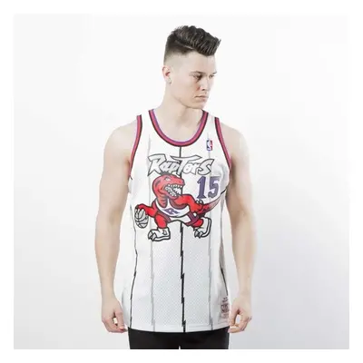 Mitchell & Ness Toronto Raptors #15 Vince Carter white Swingman Jersey