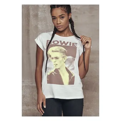 Mr. Tee Ladies David Bowie Tee white