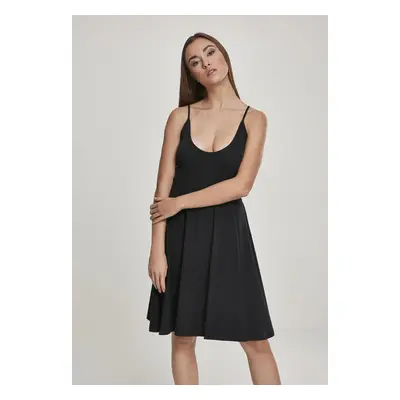 Urban Classics Ladies Spaghetti Dress black