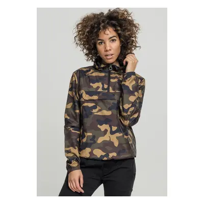 Urban Classics Ladies Camo Pullover woodcamo