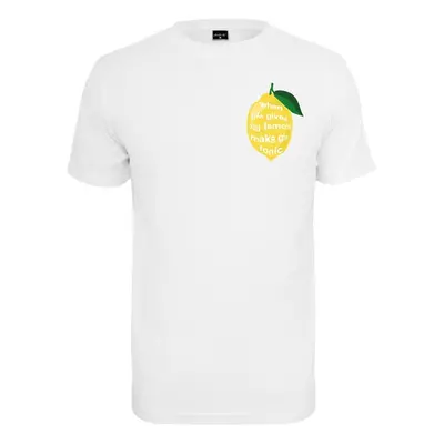 Mr. Tee Life Gives Lemons Tee white