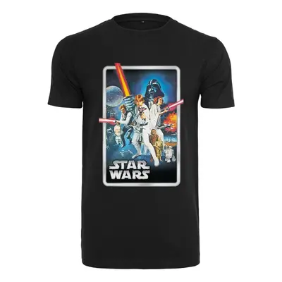 Mr. Tee Star Wars Poster Tee black