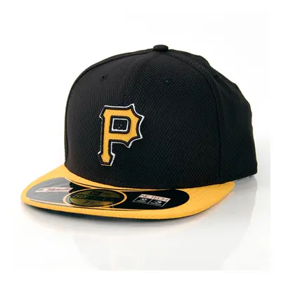 New Era 59FIFTY MLB BP Pitsburgh Pirates Diamond Bllack Yellow Cap