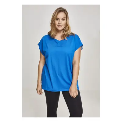 Urban Classics Ladies Extended Shoulder Tee brightblue