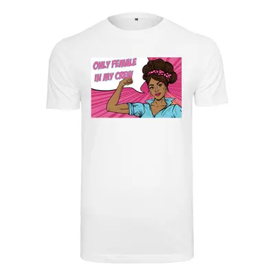 Mr. Tee Ladies Only Female Tee white