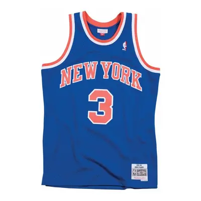 Mitchell & Ness New York Knicks #3 John Starks Swingman Road Jersey royal