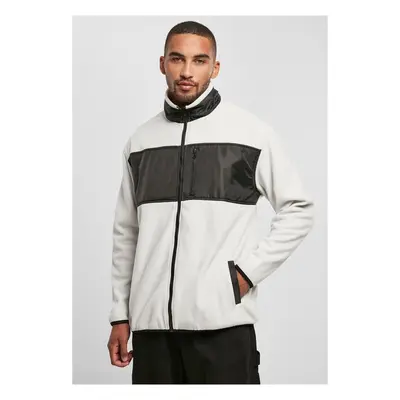 Urban Classics Patched Micro Fleece Jacket wolfgrey