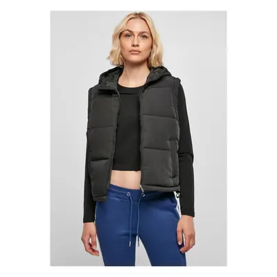 Urban Classics Ladies Recycled Twill Puffer Vest black