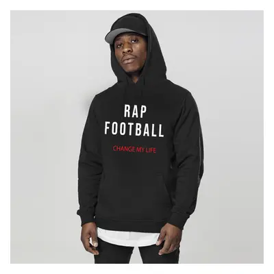 Pulcsi Rap & Football Hoodie Black