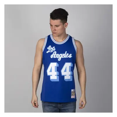 Mitchell & Ness Los Angeles Lakers #44 Jerry West royal Swingman Jersey