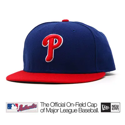 New Era 59FIFTY Authentic Philadelphia Phillies Home Alternate Cap Red Blue