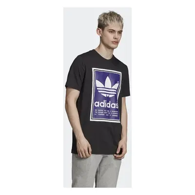 Férfi Pólo Adidas Filled Label Tee Black