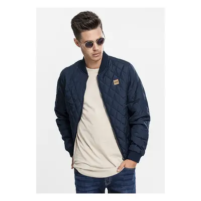 Urban Classics Diamond Quilt Nylon Jacket navy